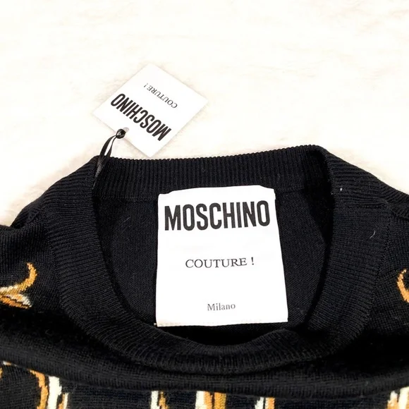 Moschino Sweater knitted Logo - Picture 8 of 9